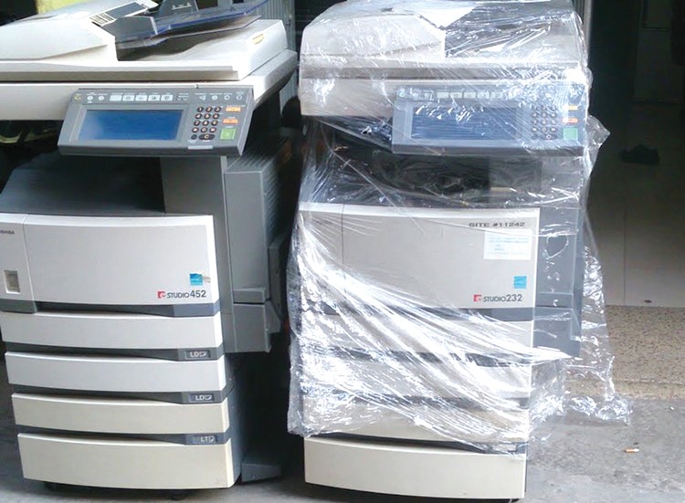 Tại Gói thầu Mua sắm tập trung 46 máy photocopy, nhà thầu chào giá thấp nhất với tỷ lệ giảm giá lên đến 27,88% đã không phục lý do bị loại. Ảnh: Dũng Tiến