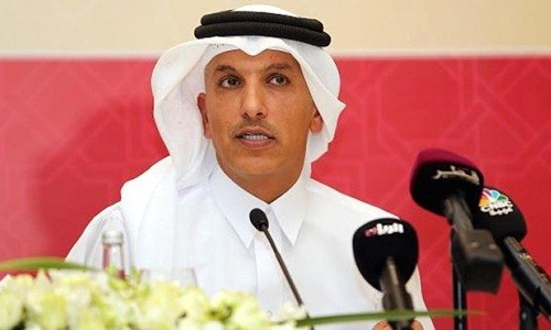 Bộ trưởng Tài chính Qatar - Ali Shareef Al Emadi. Ảnh:Reuters