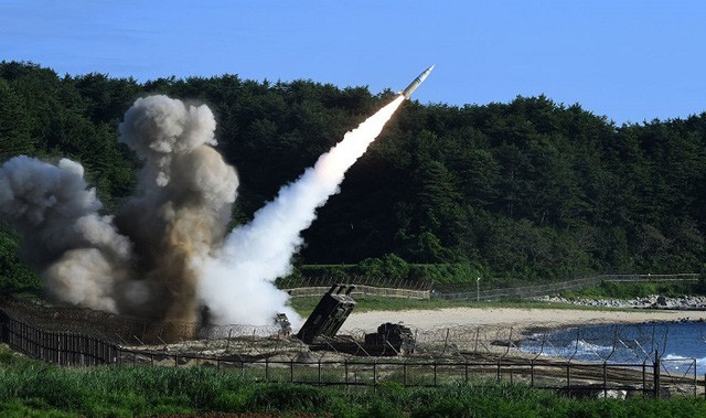 Một cuộc tập trận tên lửa của Mỹ và Hàn Quốc trong tháng này sau khi Triều Tiên thử tên lửa đạn đạo liên lục địa. (Ảnh: Reuters)