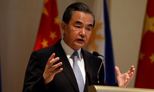Ngoại trưởng Trung Quốc Vương Nghị. Ảnh:Reuters.