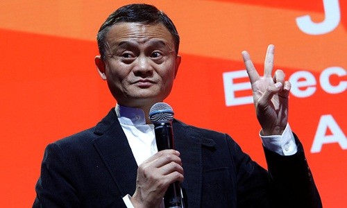 Jack Ma hiện là người giàu thứ 18 thế giới. Ảnh:Reuters