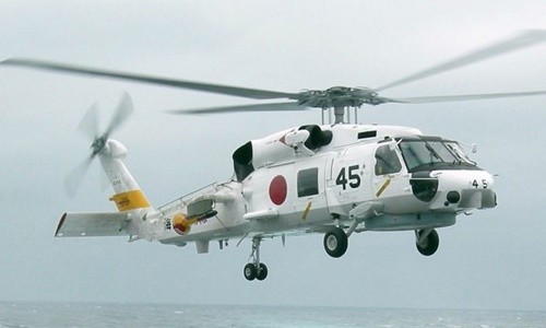 Một trực thăng tác chiến chống ngầm SH-60J của Nhật Bản. Ảnh:US Navy.
