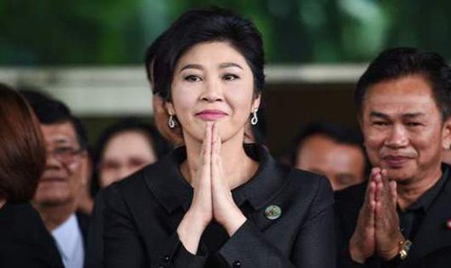 Cựu thủ tướngYingluck Shinawatrađược nhìn thấy lần cuối cùng ở nhà riêng vào khoảng 2h chiều ngày 23/8. Ảnh:Bangkok Post.