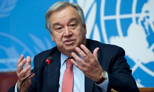 Tổng thư ký Liên Hợp Quốc Antonio Guterres. Ảnh:UN.