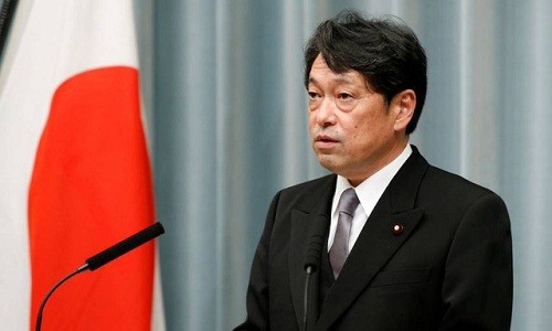 Bộ trưởng Quốc phòng Nhật Bản Itsunori Onodera. Ảnh: Reuters.