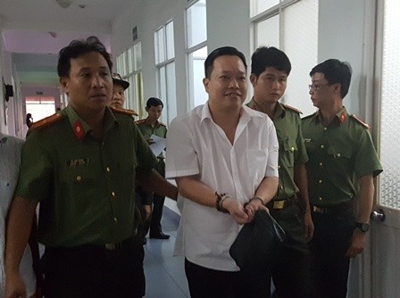 Bị can Nguyễn Huỳnh Đạt Nhân khi bị bắt có thái độ rất ngạo mạn