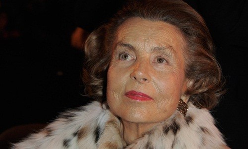 Liliane Bettencourt là con gái của nhà sáng lập L'Oreal. Ảnh:AFP