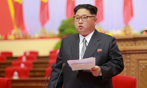 Nhà lãnh đạo Triều Tiên Kim Jong-un. Ảnh:Reuters.
