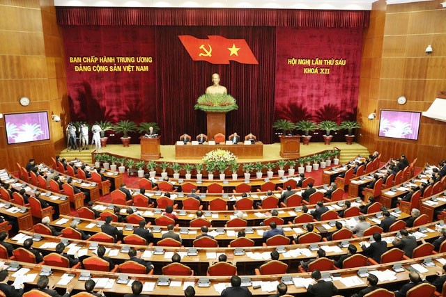 Hội nghị lần thứ 6 Ban Chấp hành Trung ương Đảng sẽ thảo luận dự kiến kế hoạch phát triển kinh tế - xã hội và dự toán ngân sách năm 2018. Ảnh: TTXVN