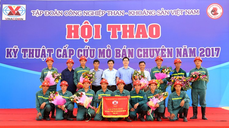 Than Nam Mẫu giành giải A toàn đoàn tại Hội thao kỹ thuật Cấp cứu mỏ bán chuyên do TKV tổ chức