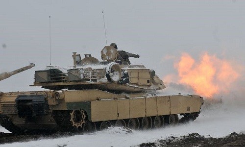 Xe tăng M1A1 Abrams của Mỹ. Ảnh:Military.