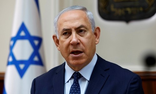 Thủ tướng Israel Benjamin Netanyahu. Ảnh:Reuters.