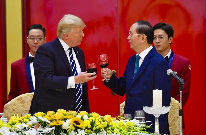 Ba ngày làm việc của Tổng thống Donald Trump ở Việt Nam