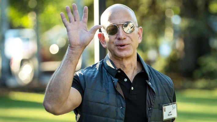 Tỷ phú Jeff Bezos, người giàu nhất thế giới hiện nay - Ảnh: Getty/CNBC.