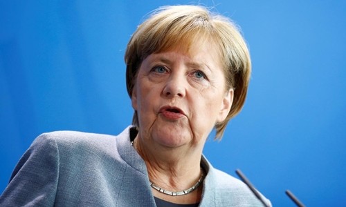 Thủ tướng Đức Angela Merkel. Ảnh:Reuters.