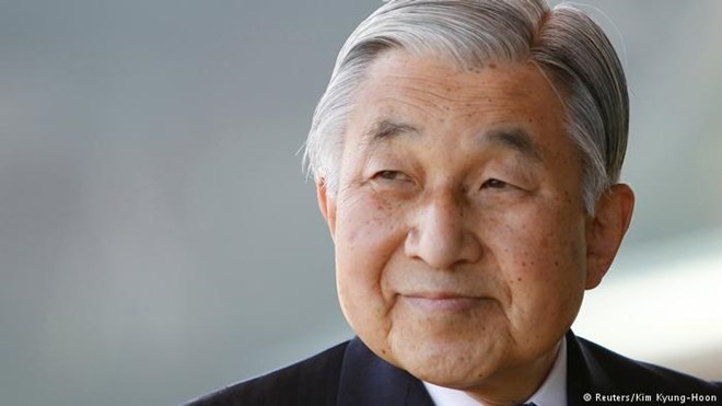 Nhật hoàng Akihito. (Nguồn: Reuters)