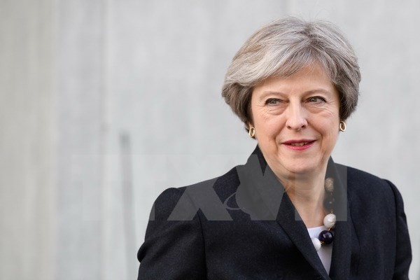 Thủ tướng Anh Theresa May tại thủ đô London ngày 16/11. (Nguồn: AFP/TTXVN)