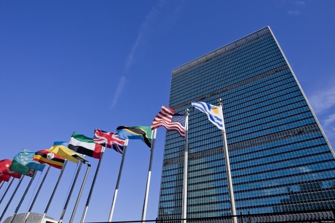 Trụ sở Liên hợp quốc ở New York. (Nguồn: Huffington Post)
