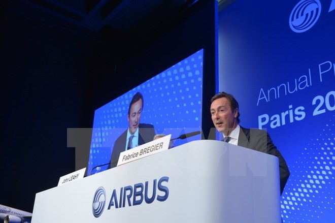 Tổng Giám đốc Airbus Fabrice Bregier. (Ảnh: AFP/TTXVN)