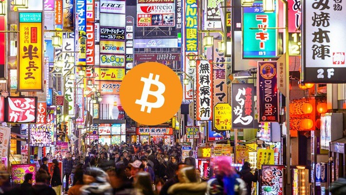 Bitcoin ngày càng phổ biến tại Nhật - Ảnh: Cointelegragh.