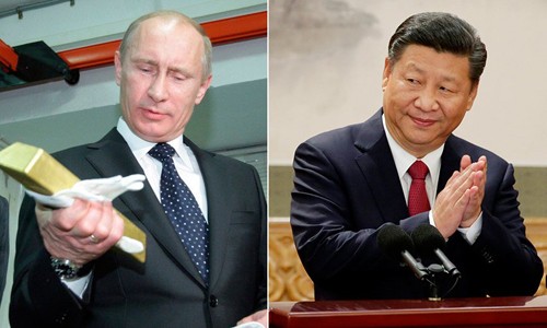 Nga, Trung Quốc tích cực tăng dự trữ vàng trong những năm gần đây. Ảnh:RT