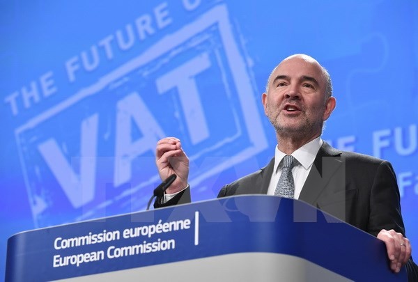 Đại diện cấp cao của EU về các vấn đề kinh tế Pierre Moscovici. (Nguồn: AFP/TTXVN)
