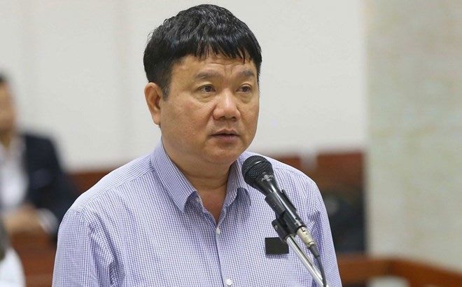 Ông Đinh La Thăng trả lời thẩm vấn của hội đồng xét xử
