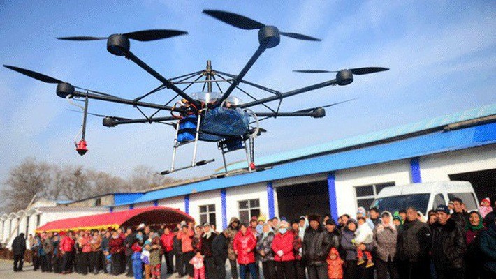 Một thiết bị bay không người lái do Trung Quốc sản xuất - Ảnh: China Daily.