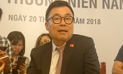 Chủ tịch Công ty cổ phần Chứng khoán SSI, Nguyễn Duy Hưng. Ảnh:Hà Thanh