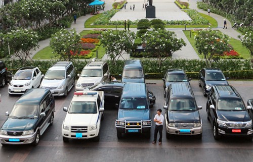 TP HCM là địa phương đầu tiên thí điểm cho thuê xe công theo hướng dẫn của Bộ Tài chính. Ảnh:Trung Sơn.