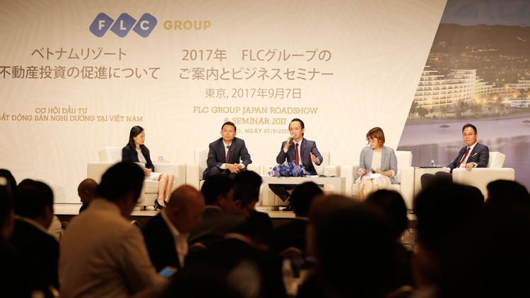 Roadshow và Hội thảo về cơ hội đầu tư bất động sản nghỉ dưỡng tại Việt Nam của Tập đoàn FLC tại Tokyo, Nhật Bản tháng 9/2017