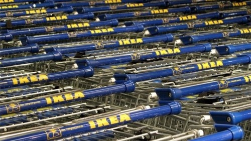 Đại gia bán lẻ Thụy Điển - Ikea đang tích cực sử dụng nguyên nhiên liệu tái tạo. Ảnh:BBC