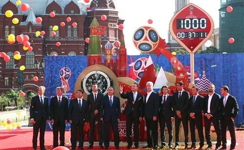 Hàng loạt công ty Trung Quốc trở thành nhà tài trợ cho World Cup lần này. Ảnh:Russian Business Today
