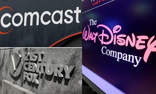 Cuộc chiến giành Fox giữa Comcast và Disney đã bắt đầu. Ảnh:CNN
