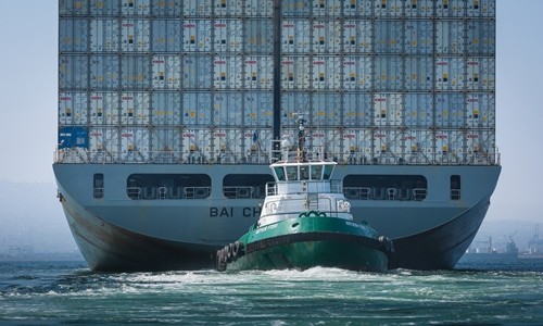 Hàng nhập khẩu của Trung Quốc sắp bị đánh thuế khi vào Mỹ. Ảnh:Bloomberg