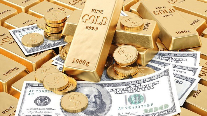 Giá vàng đang chịu áp lực giảm từ đồng USD mạnh.
