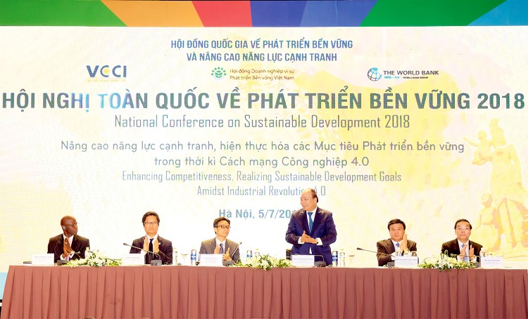 Thủ tướng Nguyễn Xuân Phúc: Chính phủ cam kết tạo cơ hội học tập những tri thức mới cho mọi người dân. Ảnh: Thanh Hải