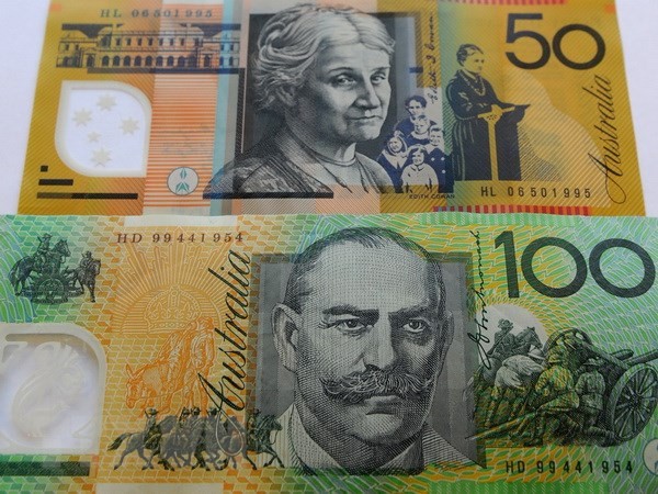Đồng đôla Australia. (Nguồn: AFP/ TTXVN )