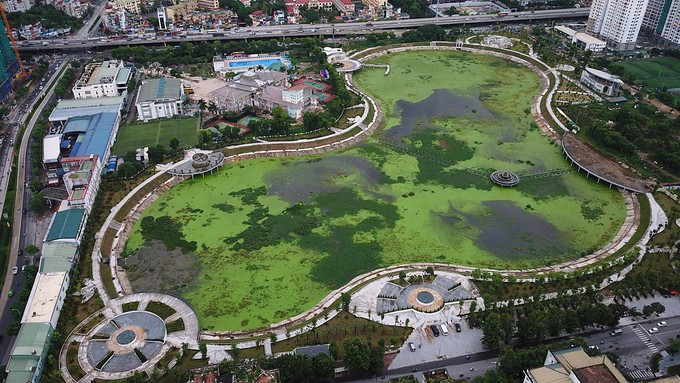 Công viên trăm tỷ ở Hà Nội chậm đưa vào sử dụng