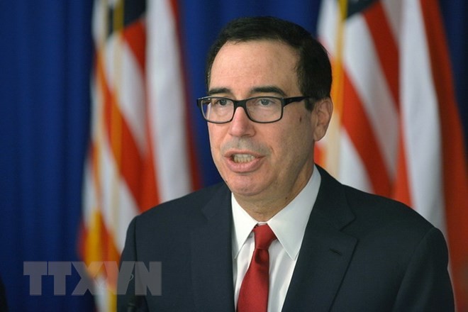 Bộ trưởng Tài chính Mỹ Steven Mnuchin. (Nguồn: AFP/TTXVN)