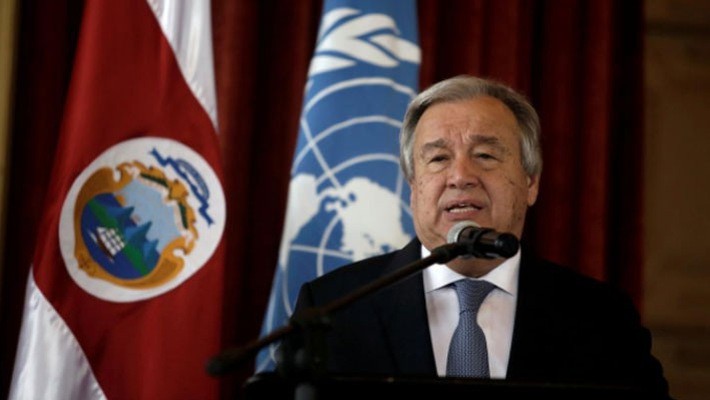 Tổng thư ký Liên hiệp quốc Antonio Guterres - Ảnh: Reuters.