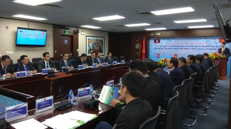 Đoàn công tác cấp cao của Thanh tra Chính phủ Lào và Tập đoàn Điện lực Việt Nam thảo luận về triển vọng hợp tác trong lĩnh vực điện lực