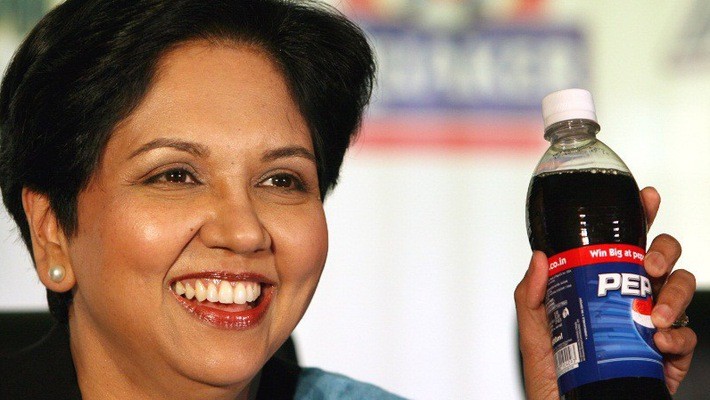 Bà Indra Nooyi, CEO hãng đồ uống Pepsi.