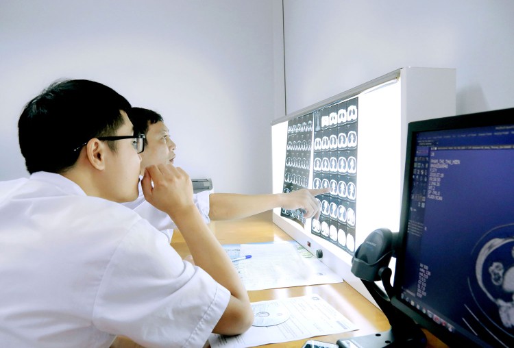 Dự án Xây dựng 3 bệnh viện thông minh hướng tới tiêu chuẩn quốc tế do Sở Y tế tỉnh Quảng Ninh làm chủ đầu tư, gồm 7 gói thầu. Ảnh: Thanh Nga