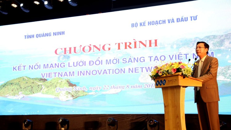 Thông qua Tọa đàm diễn ra ngày 22/8, lãnh đạo tỉnh Quảng Ninh mong muốn kết nối chặt chẽ với Mạng lưới đổi mới sáng tạo Việt Nam. Ảnh: Trương Gia