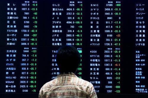 Thị trường chứng khoán châu Á tưng bừng sắc xanh. Ảnh minh hoạ: Reuters