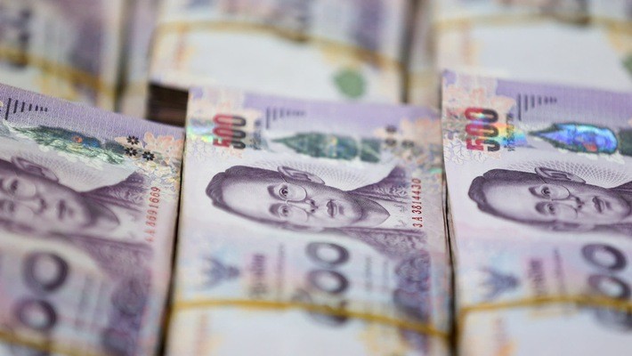 Đồng Baht mạnh đã đặt Ngân hàng Trung ương Thái Lan vào một vị thế hoàn toàn khác - Ảnh: Reuters/Nikkei.