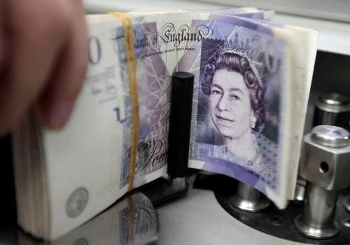 Tỷ giá đồng bảng Anh giảm. Ảnh: reuters