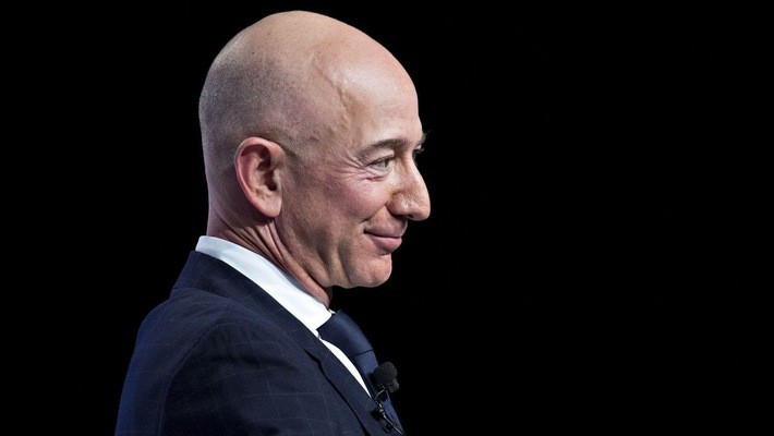 Ông chủ Amazon Jeff Bezos - Ảnh: Bloomberg.