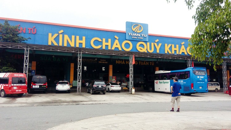 Trạm dừng nghỉ Km57+500 trên cao tốc Nội Bài - Lào Cai có thời gian hoàn vốn tạm xác định cho Công ty Tuấn Tú Phú Thọ là 40 năm. Ảnh: Tiên Giang